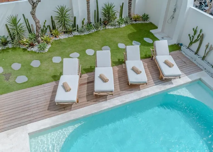 Sankara - Rooftop 3br With Brasero & Cinema - Sunset View - Ferienhaus Canggu
