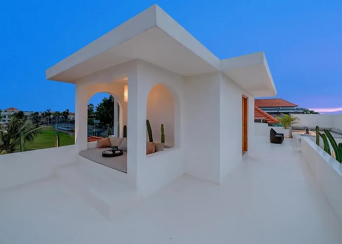 Sankara - Rooftop 3br With Brasero & Cinema - Sunset View - Ferienhaus *